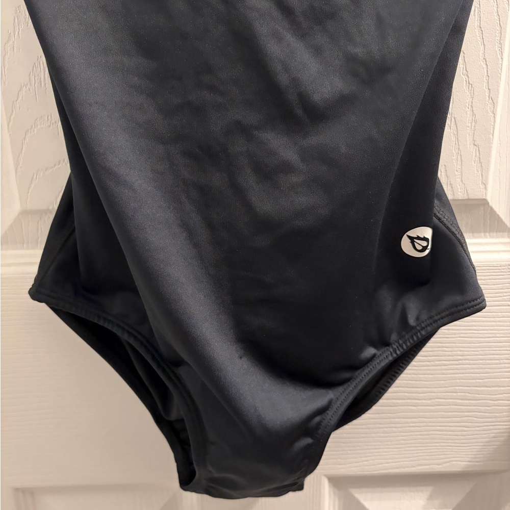 Baleaf Women's Sleek Black One-Piece Swimsuit - Picture 4 of 11